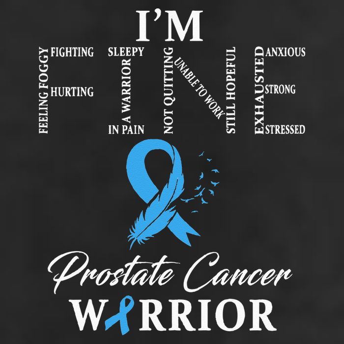 Prostate Cancer Warrior Im Fine Adult Drive Performance Visor