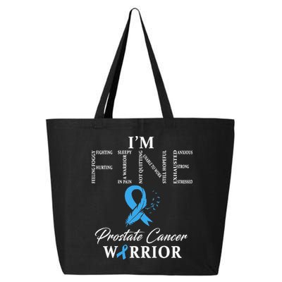 Prostate Cancer Warrior Im Fine 25L Jumbo Tote