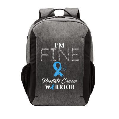 Prostate Cancer Warrior Im Fine Vector Backpack