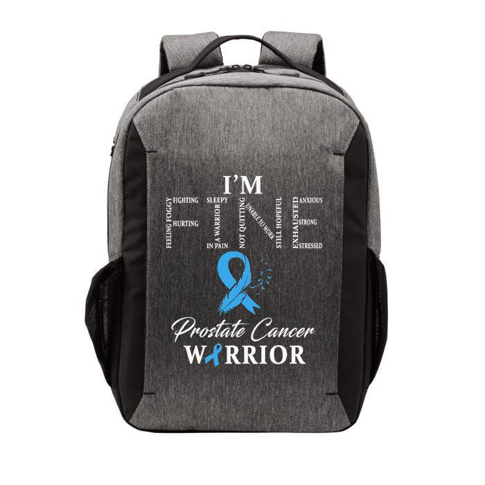 Prostate Cancer Warrior Im Fine Vector Backpack
