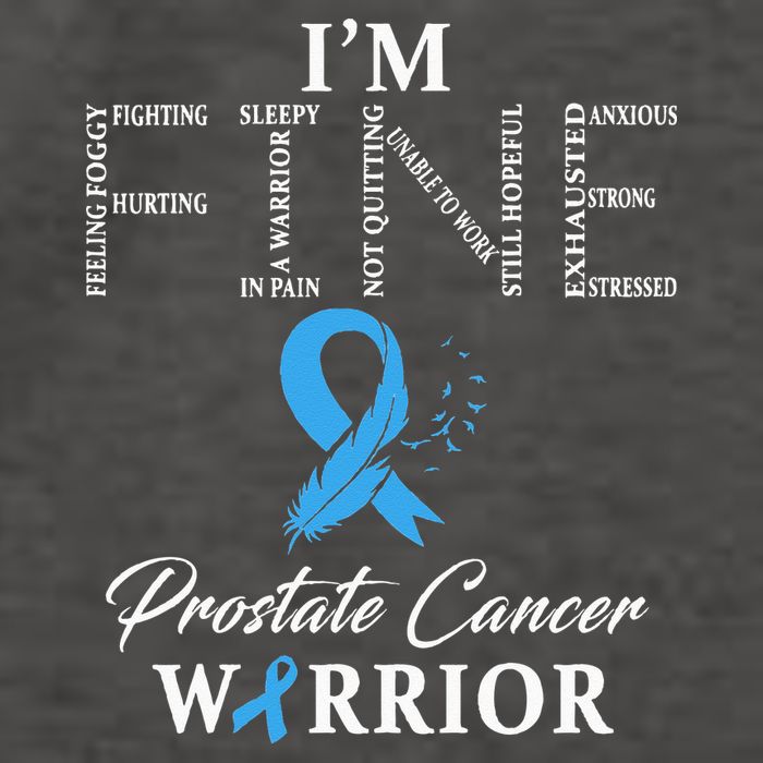 Prostate Cancer Warrior Im Fine Vector Backpack