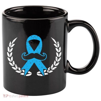 Prostate Cancer Warrior Prostate Cancer Awareness 11oz C Handle Ceramic Mug