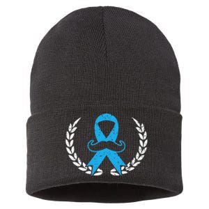 Prostate Cancer Warrior Prostate Cancer Awareness Sustainable Knit Beanie