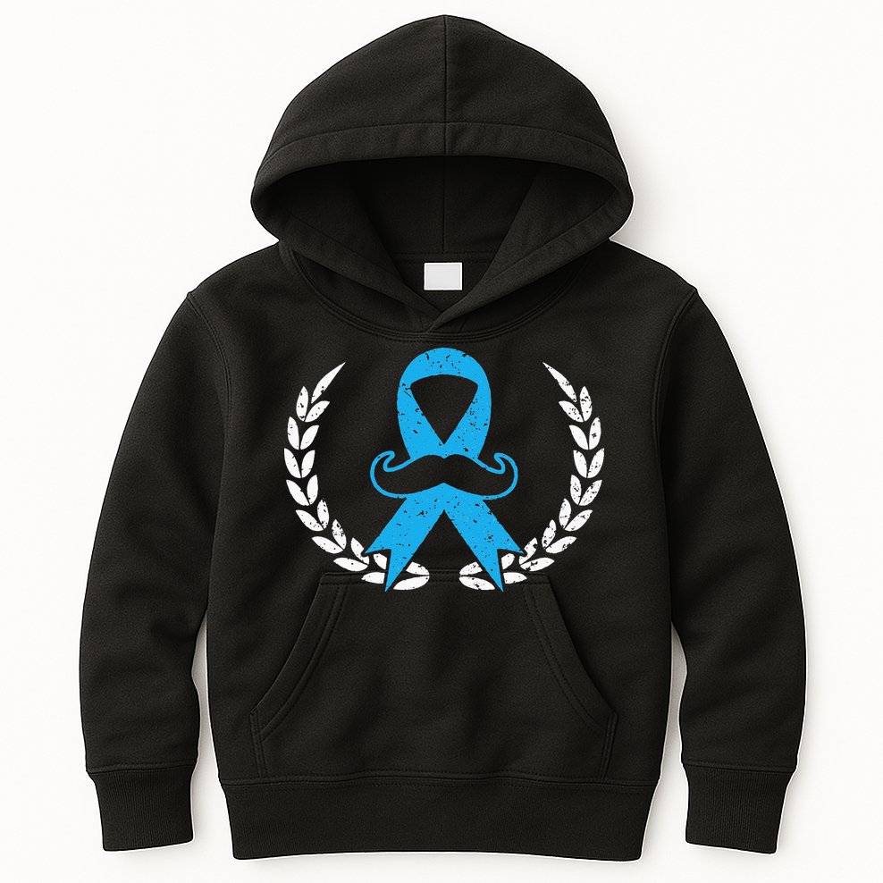Prostate Cancer Warrior Prostate Cancer Awareness Kids Hoodie