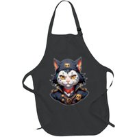 Pirate Cat With Bandana Apron
