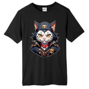 Pirate Cat With Bandana Tall Fusion ChromaSoft Performance T-Shirt