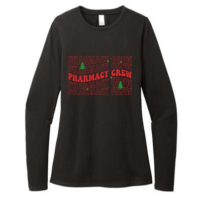 Pharmacy Crew Xmas Pharm Tech Pharmacist Christmas Meaningful Gift Womens CVC Long Sleeve Shirt