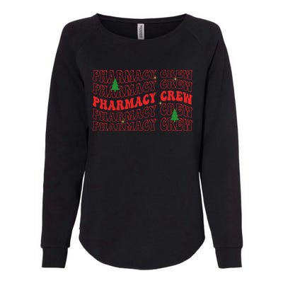 Pharmacy Crew Xmas Pharm Tech Pharmacist Christmas Meaningful Gift Womens California Wash Sweatshirt