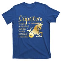 Personality Capricorn Zodiac Gift T-Shirt