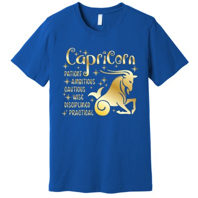 Personality Capricorn Zodiac Gift Premium T-Shirt