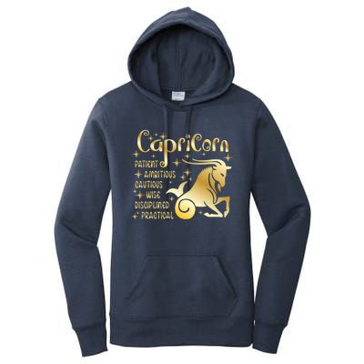 Personality Capricorn Zodiac Gift Women's Pullover Hoodie