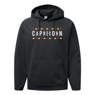 Proud Capricorn Zodiac Characteristics Gifts Astrology Sign Performance Fleece Hoodie