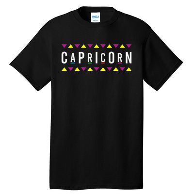 Proud Capricorn Zodiac Characteristics Gifts Astrology Sign Tall T-Shirt