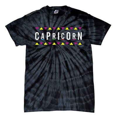 Proud Capricorn Zodiac Characteristics Gifts Astrology Sign Tie-Dye T-Shirt