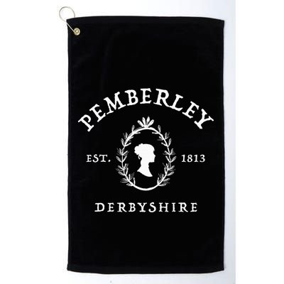 Pemberley Derbyshire 1813 Pride and Prejudice Jane Austen  Golf Towel