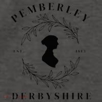 Pemberley Derbyshire 1813 Pride and Prejudice Jane Austen Vector Backpack