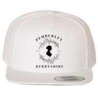 Pemberley Derbyshire 1813 Pride and Prejudice Jane Austen Wool Snapback Cap
