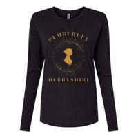 Pemberley Derbyshire 1813 Pride and Prejudice Jane Austen Womens Cotton Relaxed Long Sleeve T-Shirt