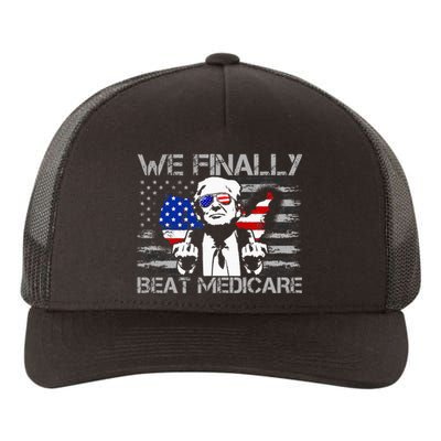 Presidential Debates 2024 We Finally Beat Medicare Yupoong Adult 5-Panel Trucker Hat