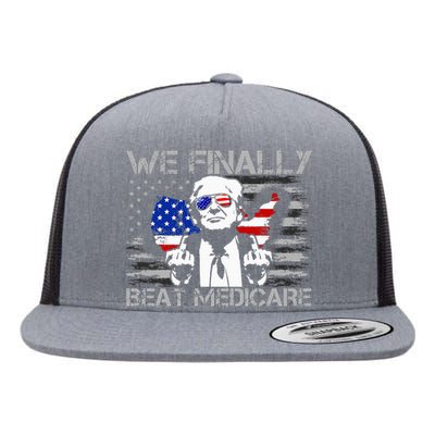 Presidential Debates 2024 We Finally Beat Medicare Flat Bill Trucker Hat