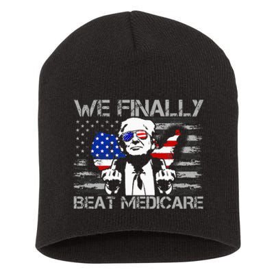 Presidential Debates 2024 We Finally Beat Medicare Short Acrylic Beanie