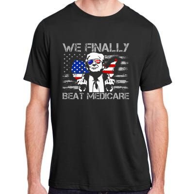 Presidential Debates 2024 We Finally Beat Medicare Adult ChromaSoft Performance T-Shirt