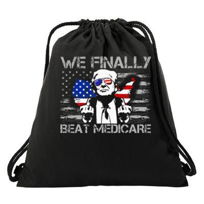 Presidential Debates 2024 We Finally Beat Medicare Drawstring Bag