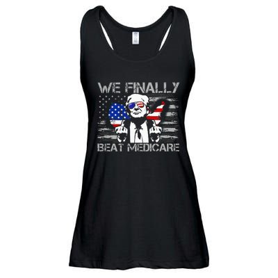 Presidential Debates 2024 We Finally Beat Medicare Ladies Essential Flowy Tank