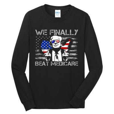 Presidential Debates 2024 We Finally Beat Medicare Tall Long Sleeve T-Shirt