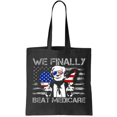 Presidential Debates 2024 We Finally Beat Medicare Tote Bag