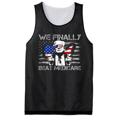 Presidential Debates 2024 We Finally Beat Medicare Mesh Reversible Basketball Jersey Tank