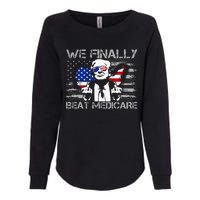 Presidential Debates 2024 We Finally Beat Medicare Womens California Wash Sweatshirt