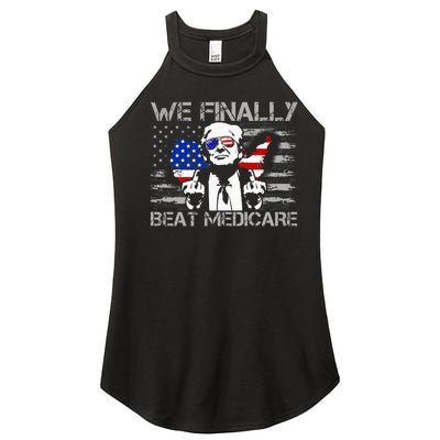 Presidential Debates 2024 We Finally Beat Medicare Women's Perfect Tri Rocker Tank