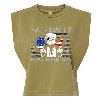 Presidential Debates 2024 We Finally Beat Medicare Garment-Dyed Women's Muscle Tee