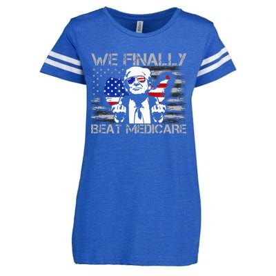 Presidential Debates 2024 We Finally Beat Medicare Enza Ladies Jersey Football T-Shirt