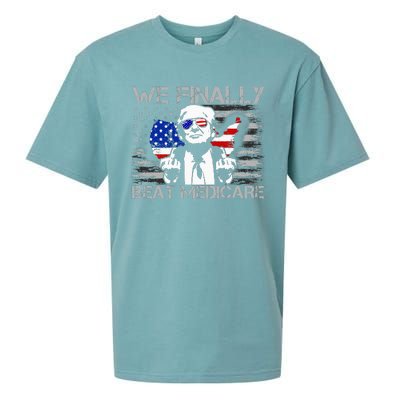 Presidential Debates 2024 We Finally Beat Medicare Sueded Cloud Jersey T-Shirt