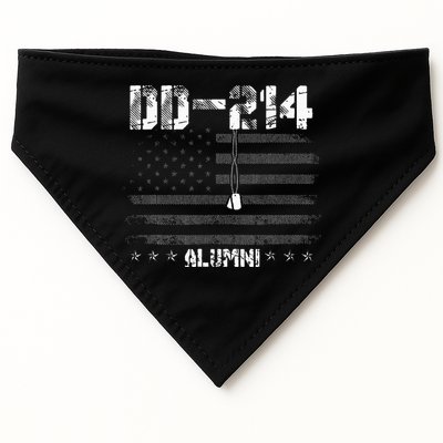 Patriotic DD 214 Alumni Military Veteran USA-Made Doggie Bandana
