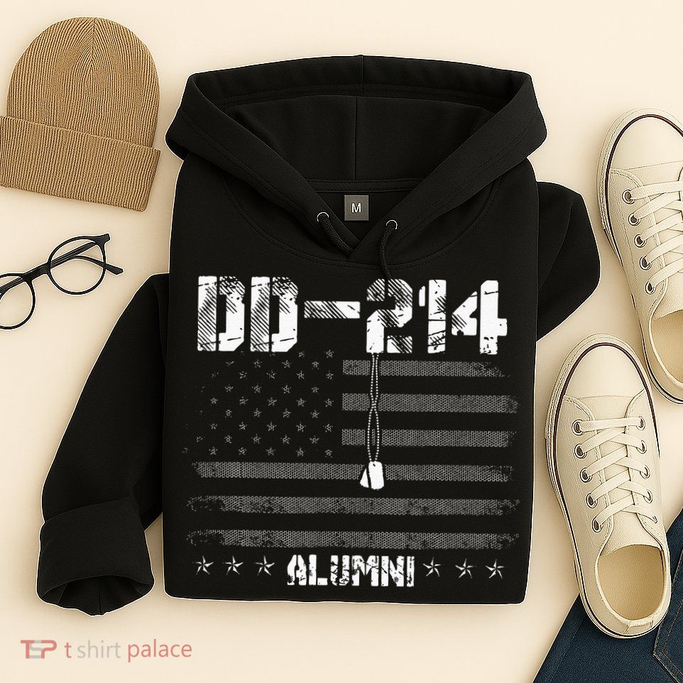 Patriotic DD 214 Alumni Military Veteran Hoodie