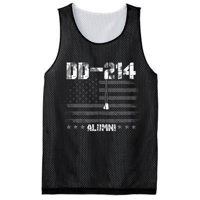 Patriotic DD 214 Alumni Military Veteran Mesh Reversible Basketball Jersey Tank