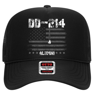 Patriotic DD 214 Alumni Military Veteran Trucker Hat