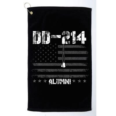 Patriotic DD 214 Alumni Military Veteran Golf Towel