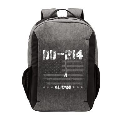 Patriotic DD 214 Alumni Military Veteran Vector Backpack