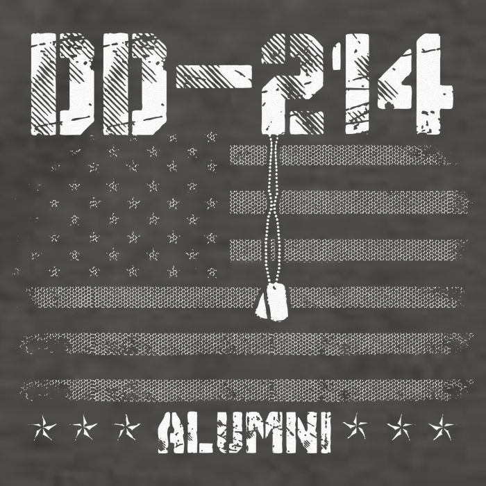 Patriotic DD 214 Alumni Military Veteran Vector Backpack