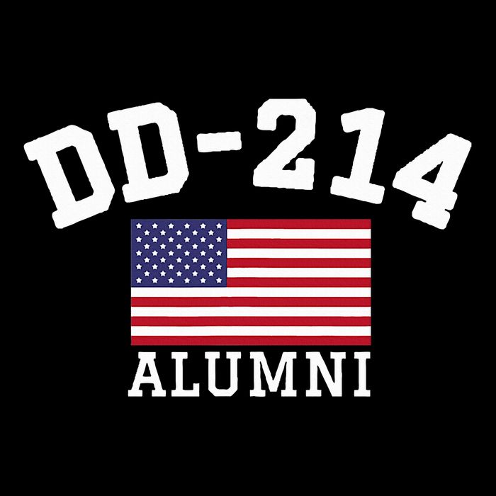 Patriotic Dd 214 Alumni Button