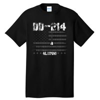 Patriotic DD 214 Alumni Military Veteran Tall T-Shirt