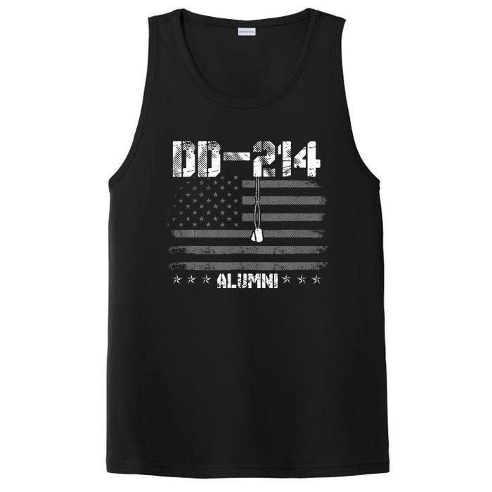 Patriotic DD 214 Alumni Military Veteran PosiCharge Competitor Tank