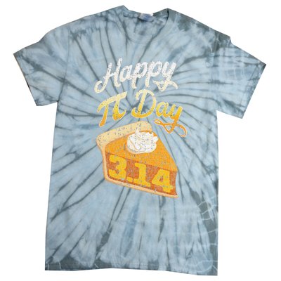 Pi Day 3 14 Slice Of Pi Math Geek Pie Lover Tie-Dye T-Shirt