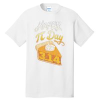 Pi Day 3 14 Slice Of Pi Math Geek Pie Lover Tall T-Shirt