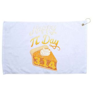 Pi Day 3 14 Slice Of Pi Math Geek Pie Lover Grommeted Golf Towel