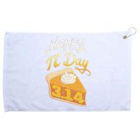 Pi Day 3 14 Slice Of Pi Math Geek Pie Lover Grommeted Golf Towel